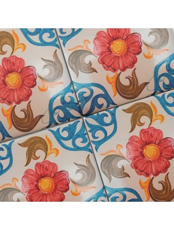 Azulejo Artesanal "Mediterránea"