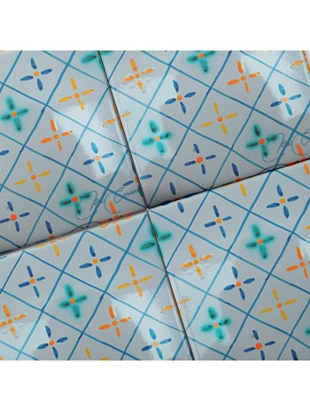 Azulejo Artesanal "Malevic"