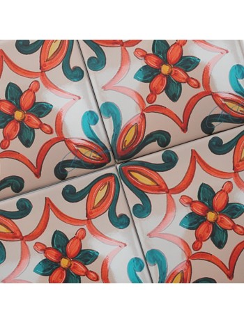 Azulejo Artesanal "Córdoba" Cazuela