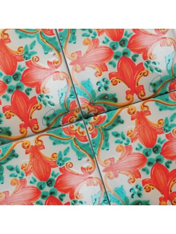 Azulejo Artesanal "Pasión"