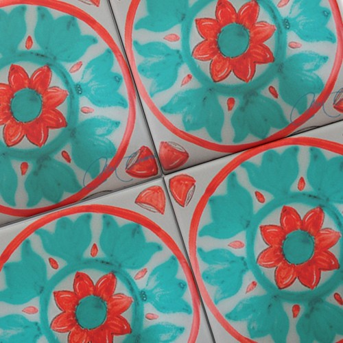 Azulejo Artesanal "Marta"
