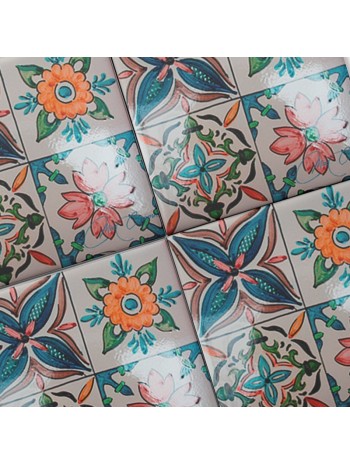 Azulejo Artesanal "Patchwork 3"