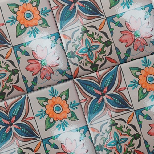 Azulejo Artesanal "Patchwork 3"