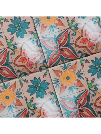 Azulejo Artesanal "Patchwork 4"