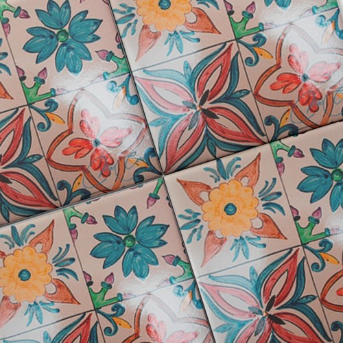 Azulejo Artesanal "Patchwork 4"