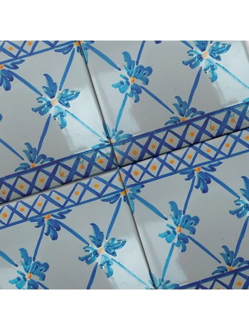Azulejo Artesanal "Camelia"