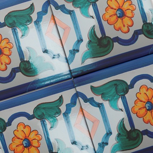 Azulejo Artesanal "Sevillana"