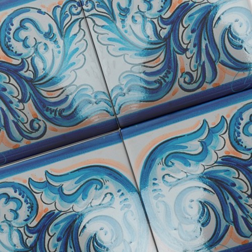 Azulejo Artesanal "Renacimiento"