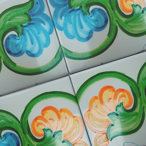 Azulejo Artesanal "Cadiz 2" Azulejo Artesanal "Cadiz 2"