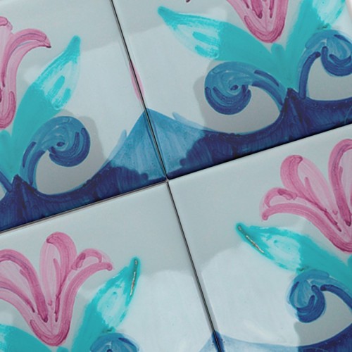 Azulejo Artesanal "Piperita"