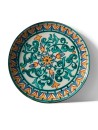 Plato de Cerámica Árabe “Zaki” | Artesanía Islámica – MasCeramica