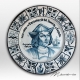 Plato de cerámica "Cristobal Colón"