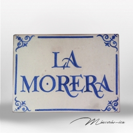 Placa Cerámica "La Morera"