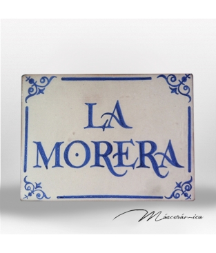 Placa Cerámica "La Morera"
