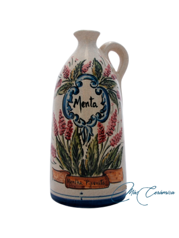 Alcuza de Cerámica Floral Mimosa