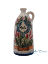 Alcuza de Cerámica Floral Mimosa – Decoración Artesanal