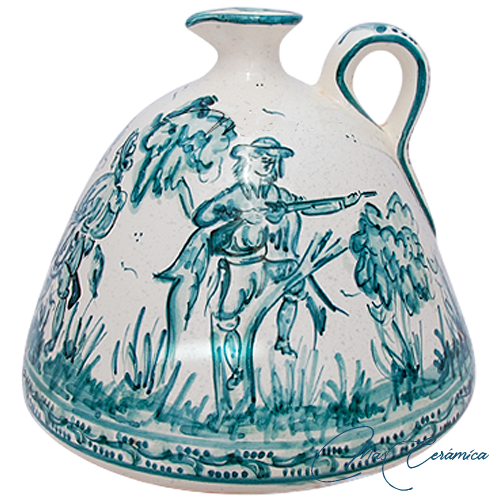 Alcuza Plana de Cerámica de Montería Cuevas – Artesanía Clásica Alcuza Plana de Cerámica de Montería Cuevas – Artesanía Clásica