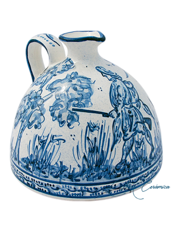 Alcuza plana de Cerámica de Montería Martinas