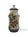 Albarelo Pequeño de Cerámica Floral Sabina