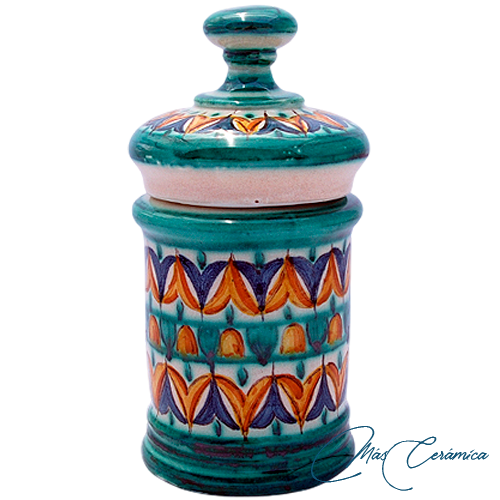 Tarro de Farmacia de Ceramica Árabe Oriana Tarro de Farmacia de Ceramica Árabe Oriana