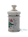 Tarro de Farmacia de Cerámica Floral Salma