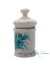 Tarro de Farmacia de Cerámica Floral Nelia