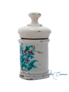Tarro de Farmacia de Cerámica Floral Tania