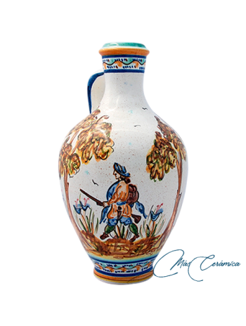 Botija de Cerámica de Montería Color