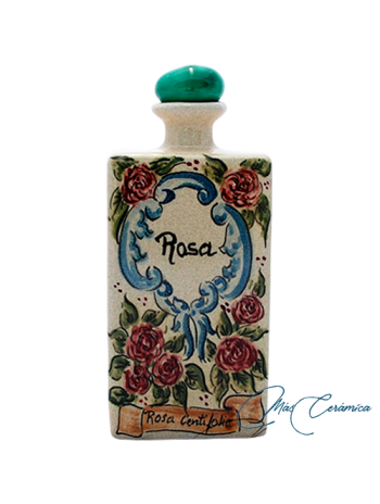 Botellita de Cerámica Floral Letti