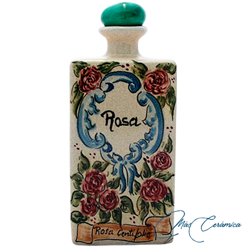 Botellita de Cerámica Floral Letti Botellita de Cerámica Floral Letti
