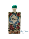 Botellita de Cerámica Floral Letti