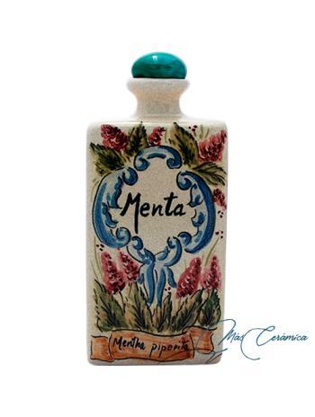 Botellita de Cerámica Floral Zelen