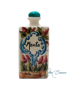 Botellita de Cerámica Floral Zelen