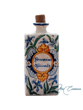 Botellita de Cerámica Floral Sira