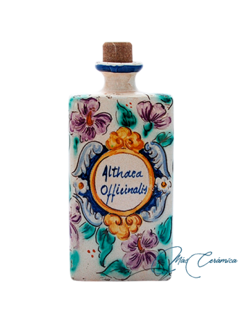 Botellita de Cerámica Floral Ioras