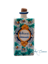 Botellita de Cerámica Floral