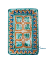 Bandeja Rectangular de Cerámica Árabe Zanian