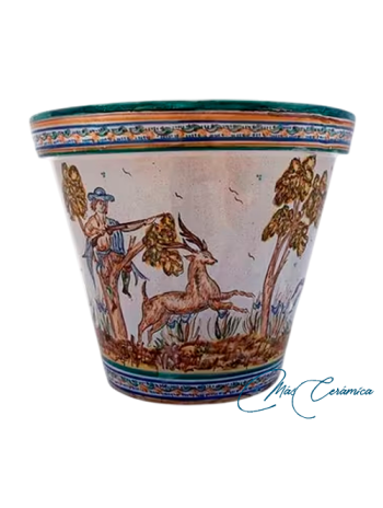 Maceta de Cerámica de Montería | Artesanía Decorativa – MasCerámica