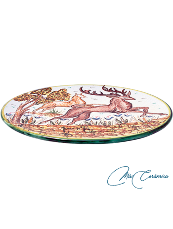 Plato de Cerámica de Montería Flora