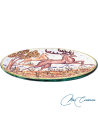 Plato de Cerámica de Montería Flora