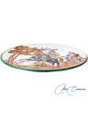Plato de Cerámica de Montería Coral