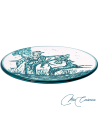 Plato de Cerámica de Montería Rosauro