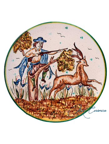 Plato de Cerámica de Montería Olivo