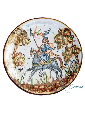 Plato de Cerámica de Montería Narciso