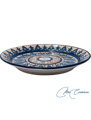 Plato de Cerámica Árabe Amal