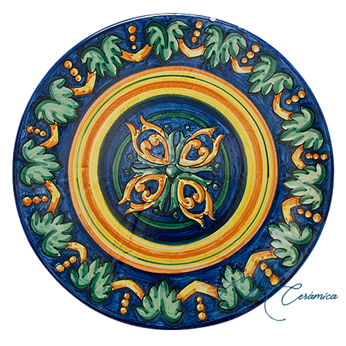 Plato de Cerámica de Renacimiento Bounarotti Plato de Cerámica de Renacimiento Bounarotti