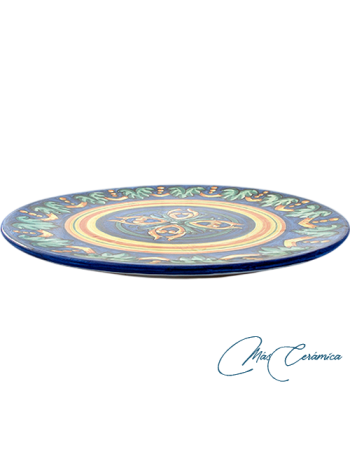 Plato de Cerámica de Renacimiento Bounarotti