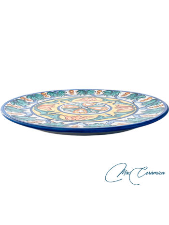 Plato de Cerámica de Renacimiento Aquino