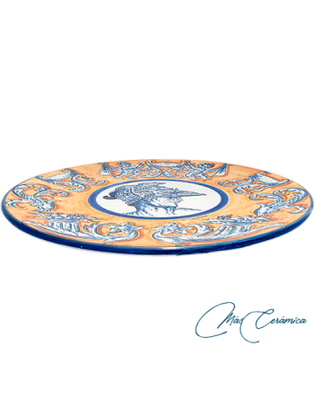 Plato de Cerámica de Renacimiento Donato