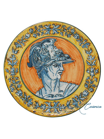 Plato de Cerámica de Renacimiento Ghiberti